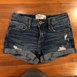 Abercrombie kids Jean shorts
